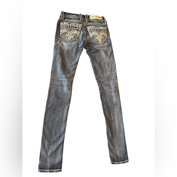 Rock Revival Pilkin Midrise Skinny Stretch Jeans Size 25 - Picture 8 of 14